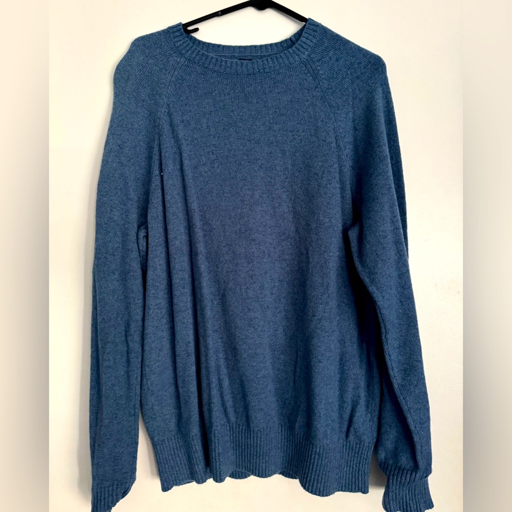 Men's Blue J Crew Sweater